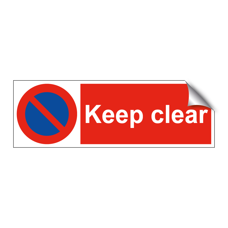 Keep clear