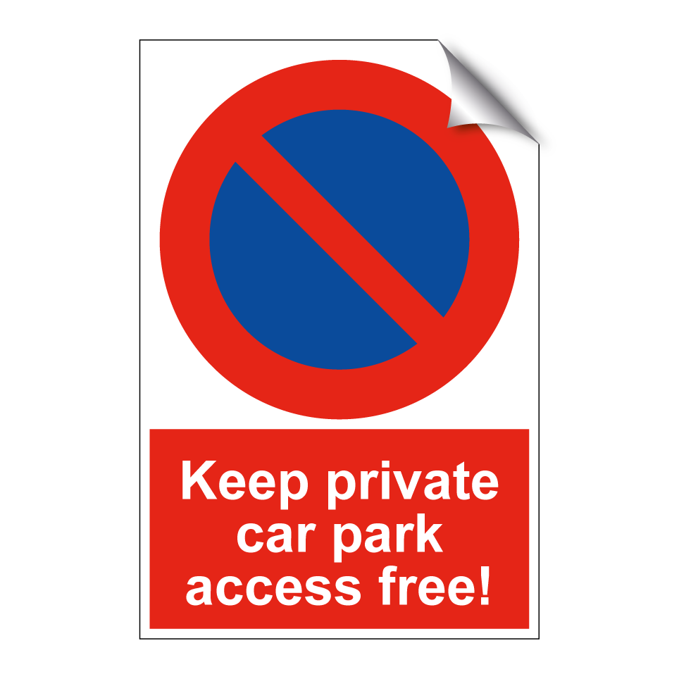 Keep private car park access free!