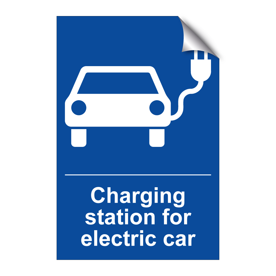 Charging station for electric car