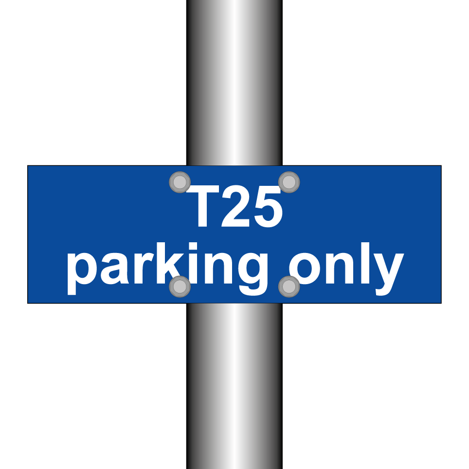 T25 parking only