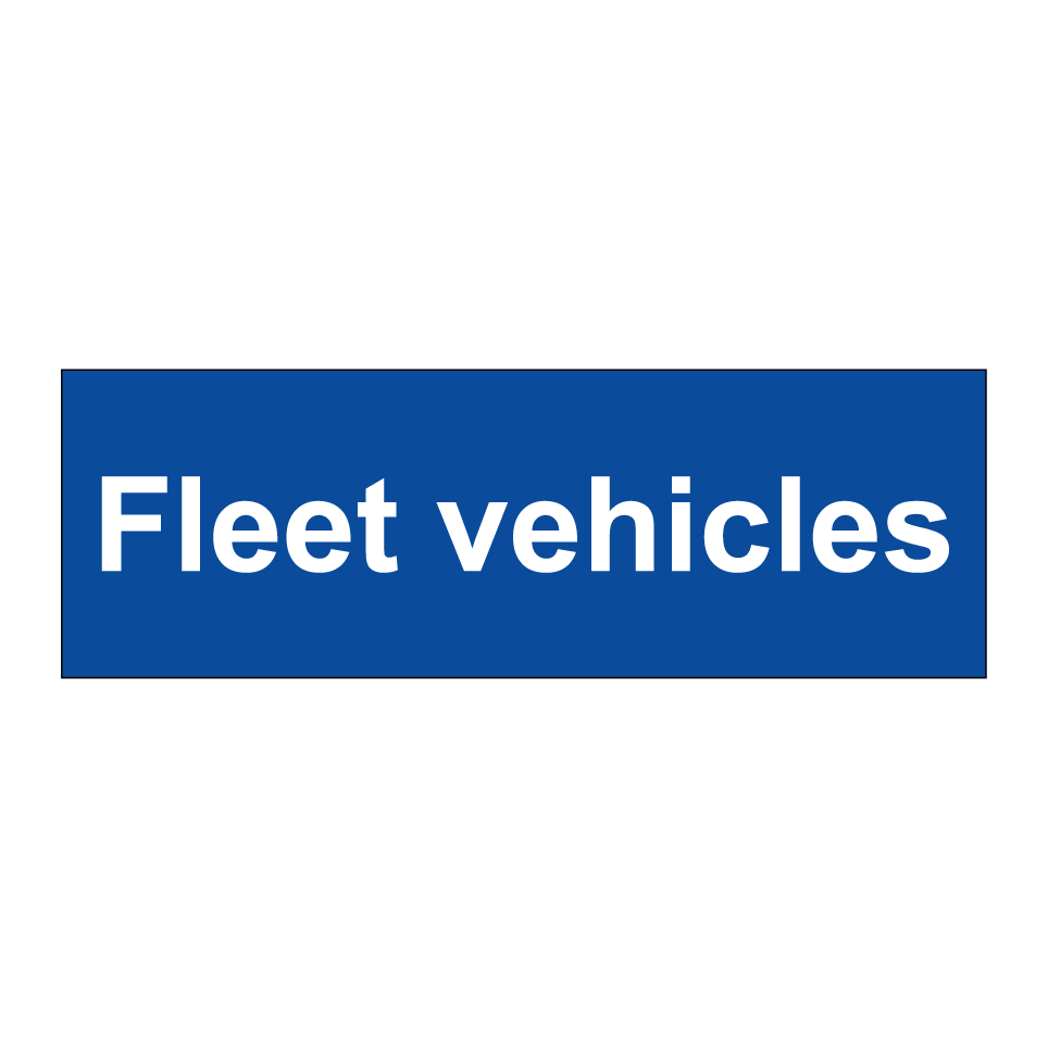 Fleet vehicles
