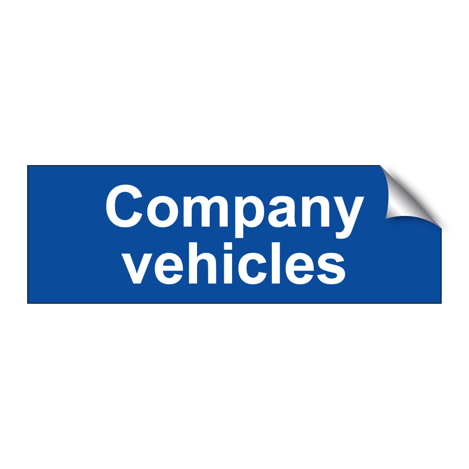 Company vehicles