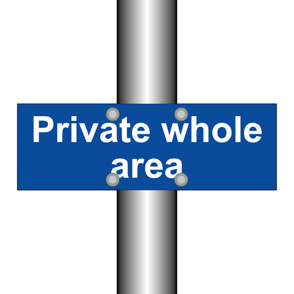 Private whole area