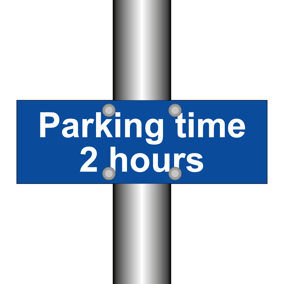 Parking time 2 hours
