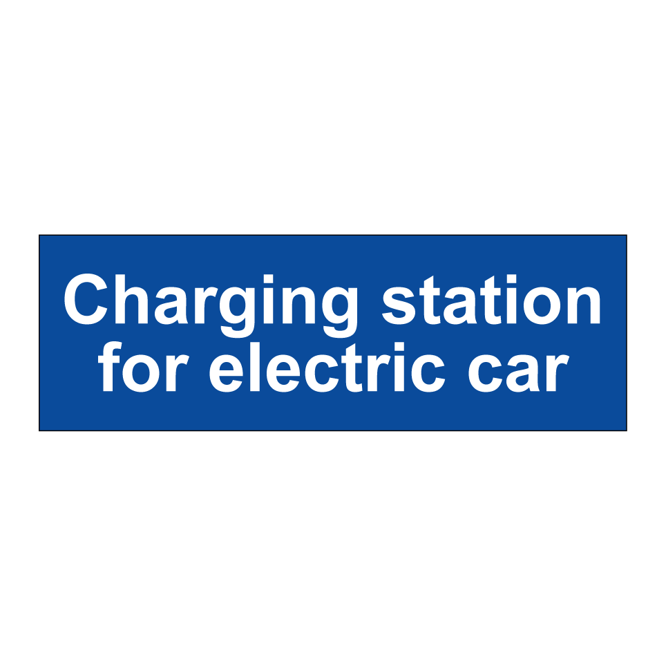 Charging station for electric car