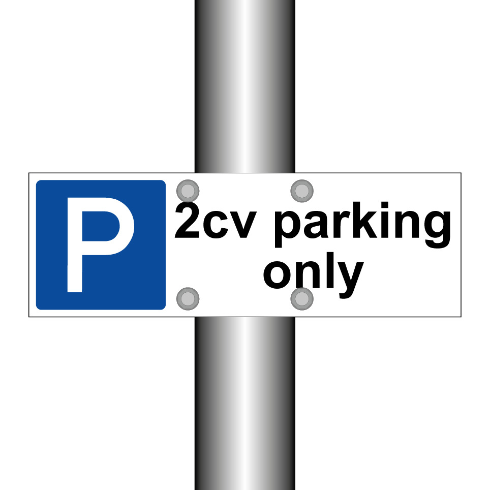 2cv parking only