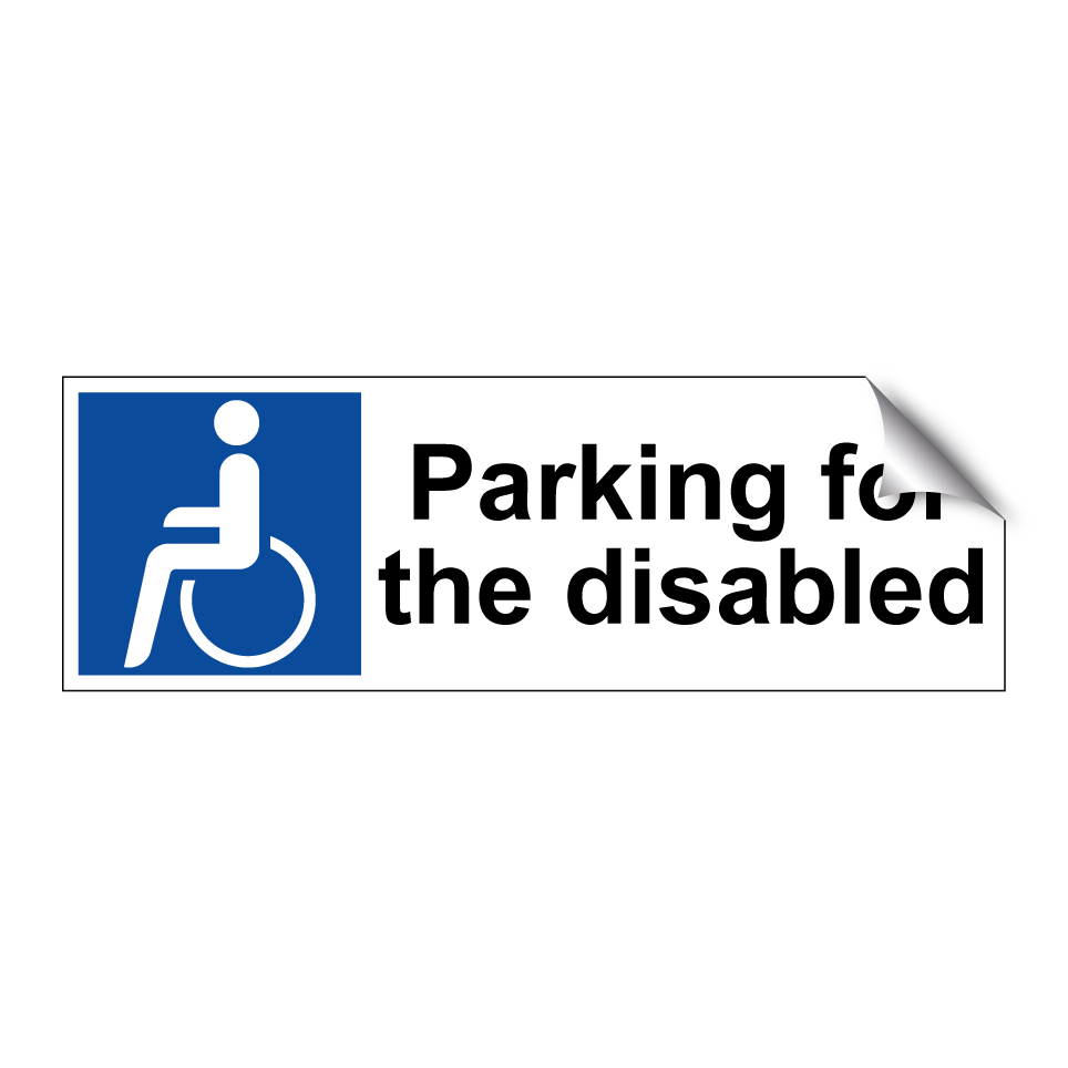 Parking for the disabled