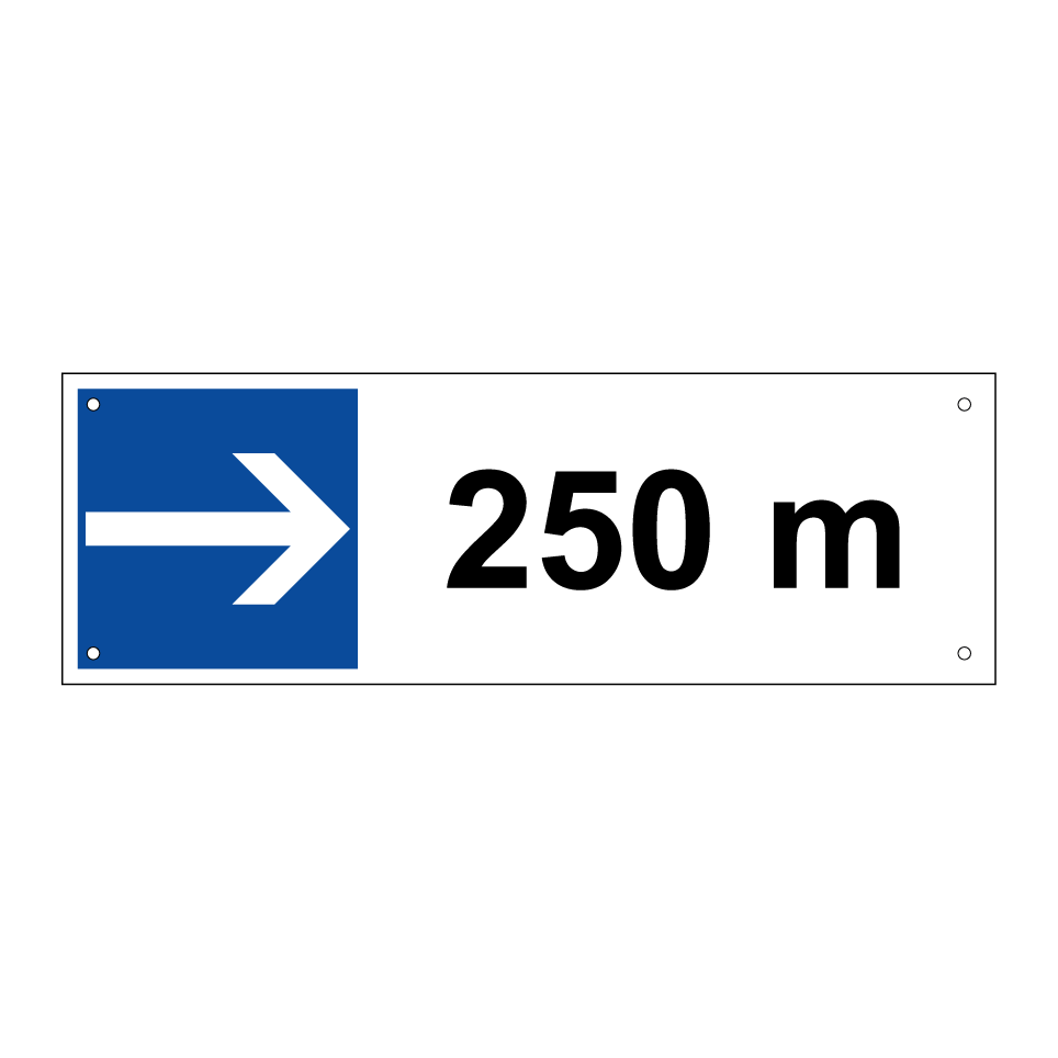 250 m