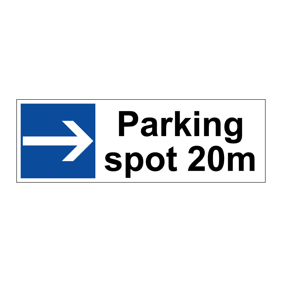 Parking spot 20m
