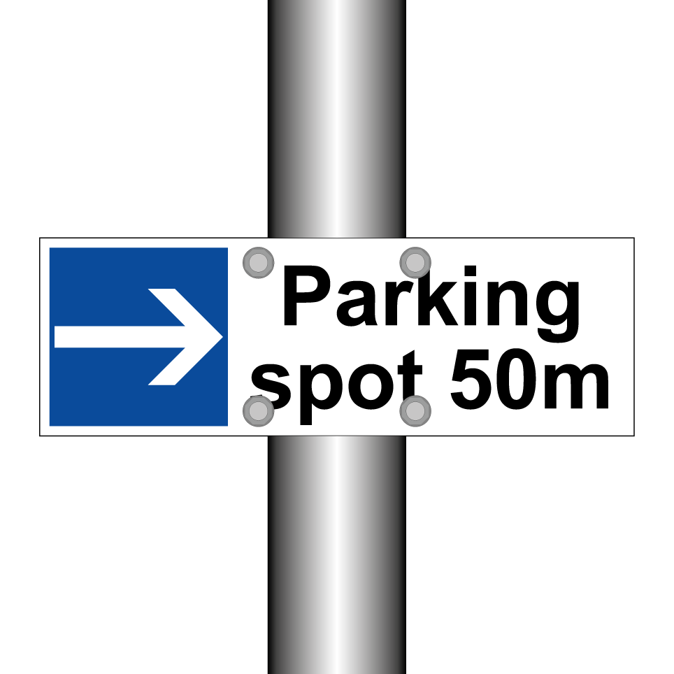 Parking spot 50m