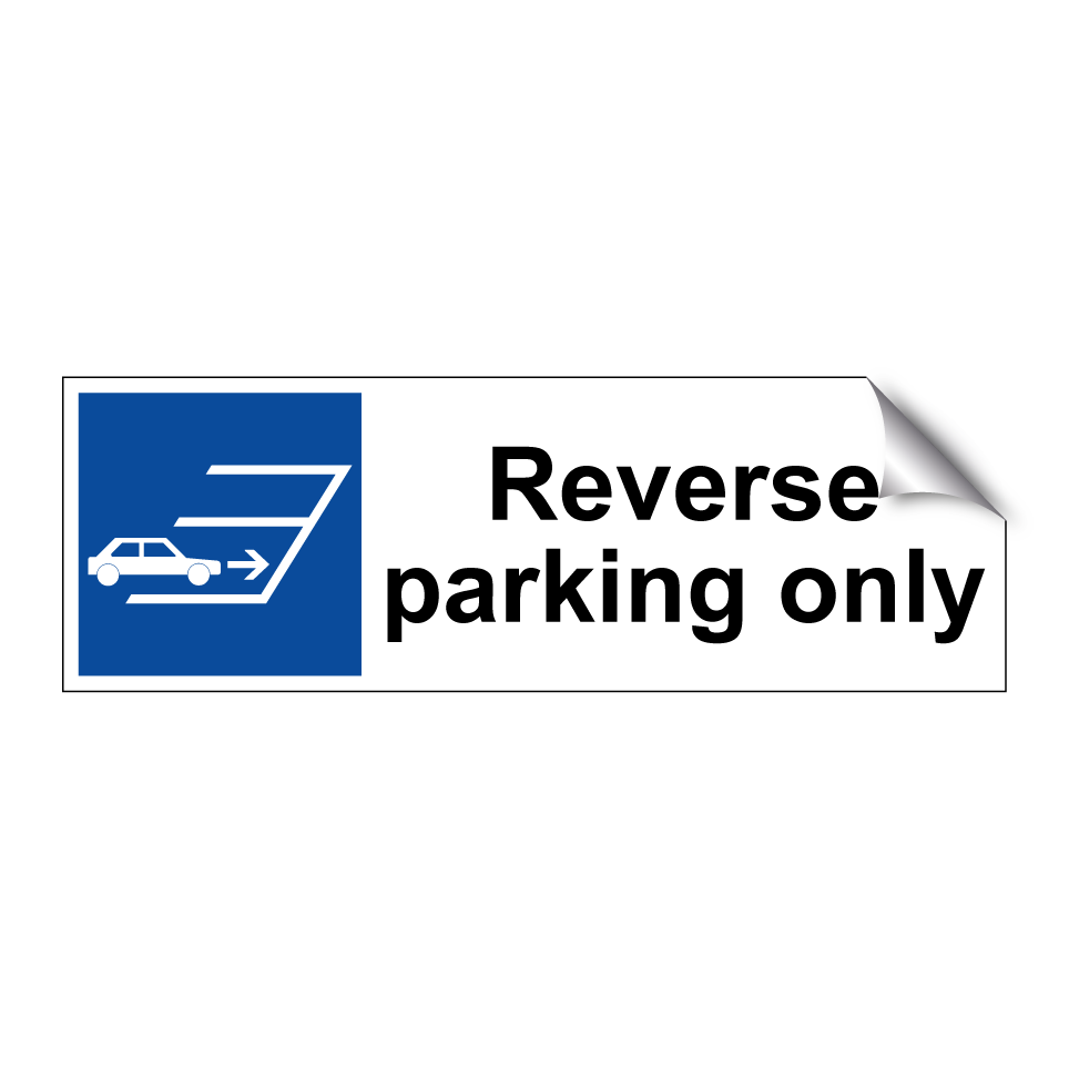 Reverse parking only