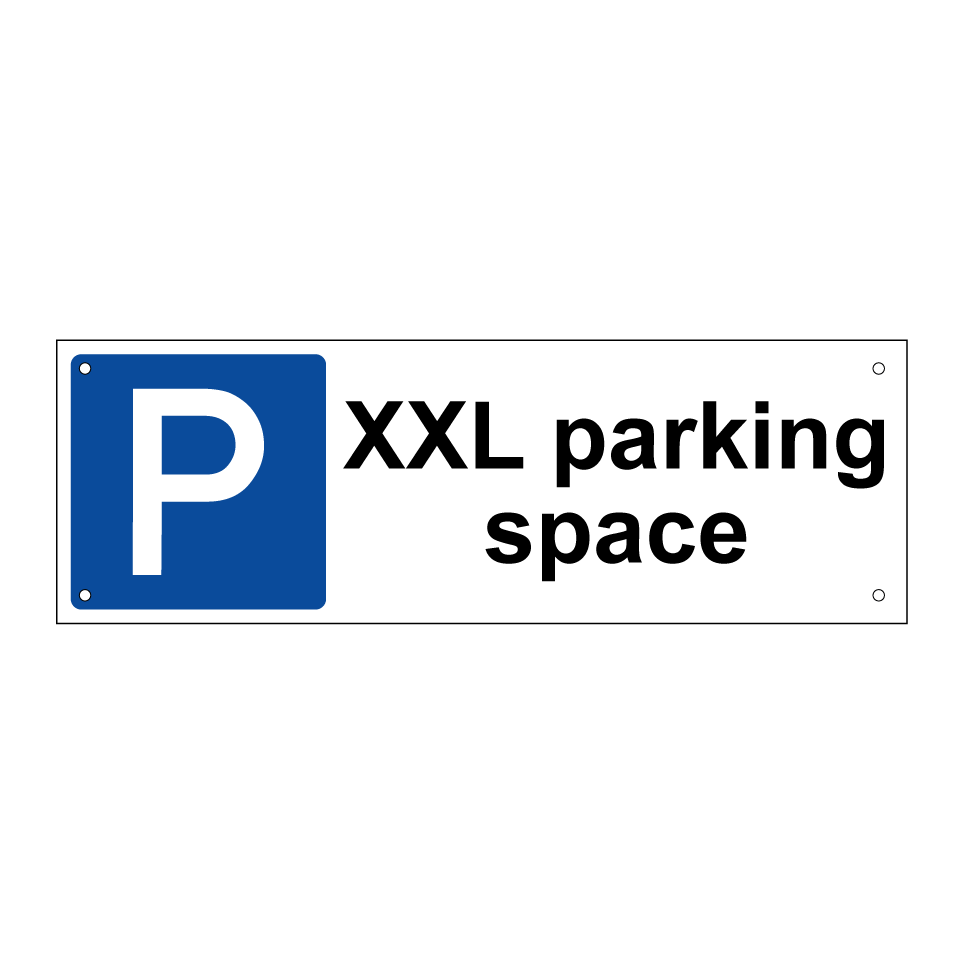 XXL parking space