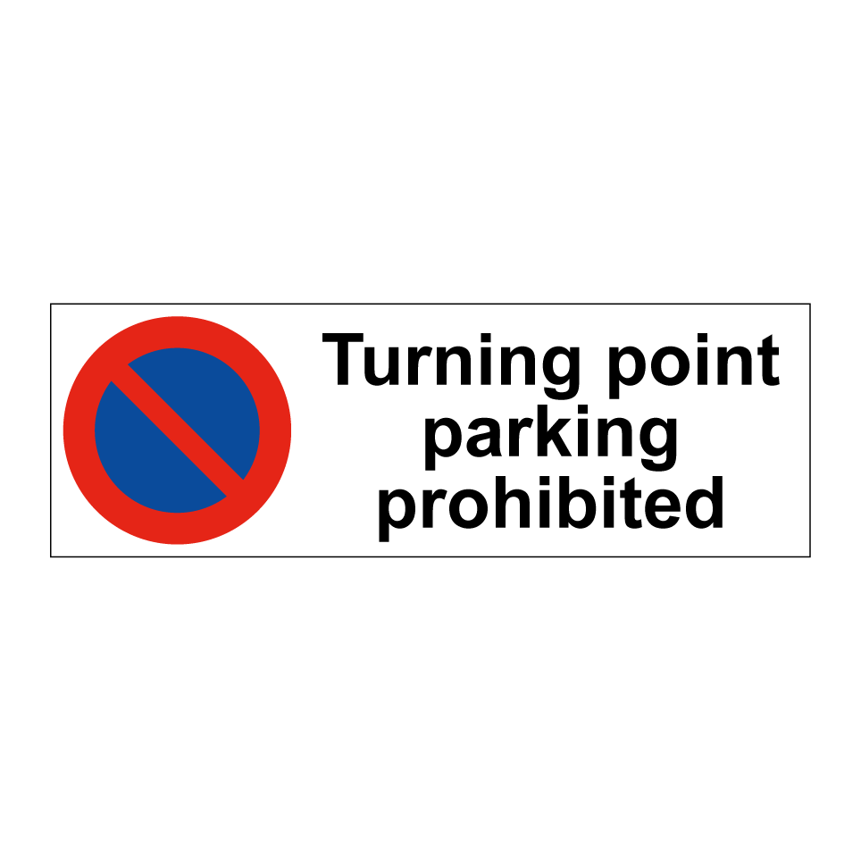 Turning point parking prohibited