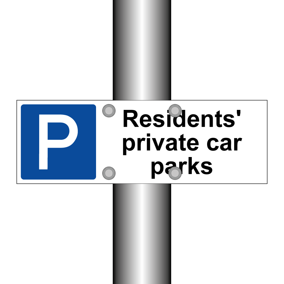 Residents' private car parks