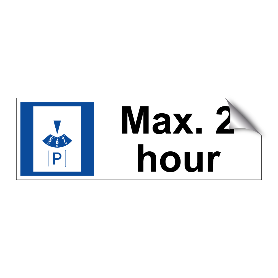 Max. 2 hour
