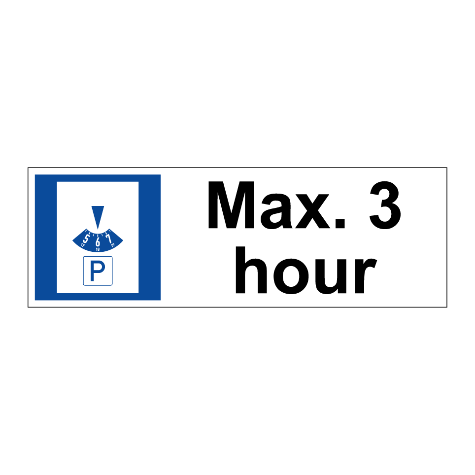 Max. 3 hour