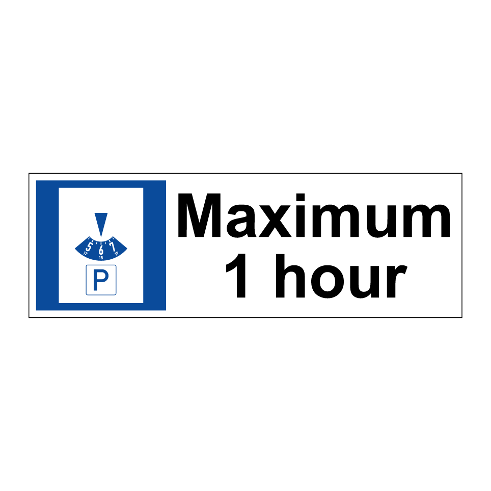 Maximum 1 hour