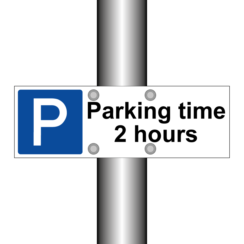 Parking time 2 hours