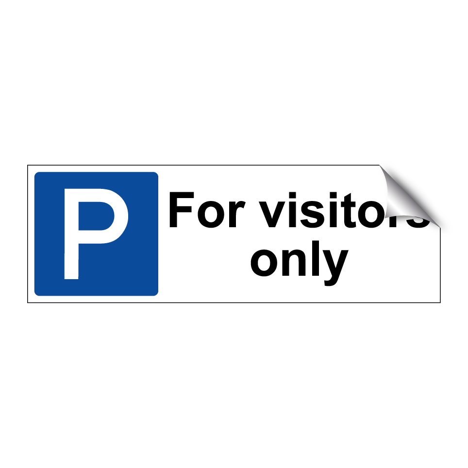 For visitors only