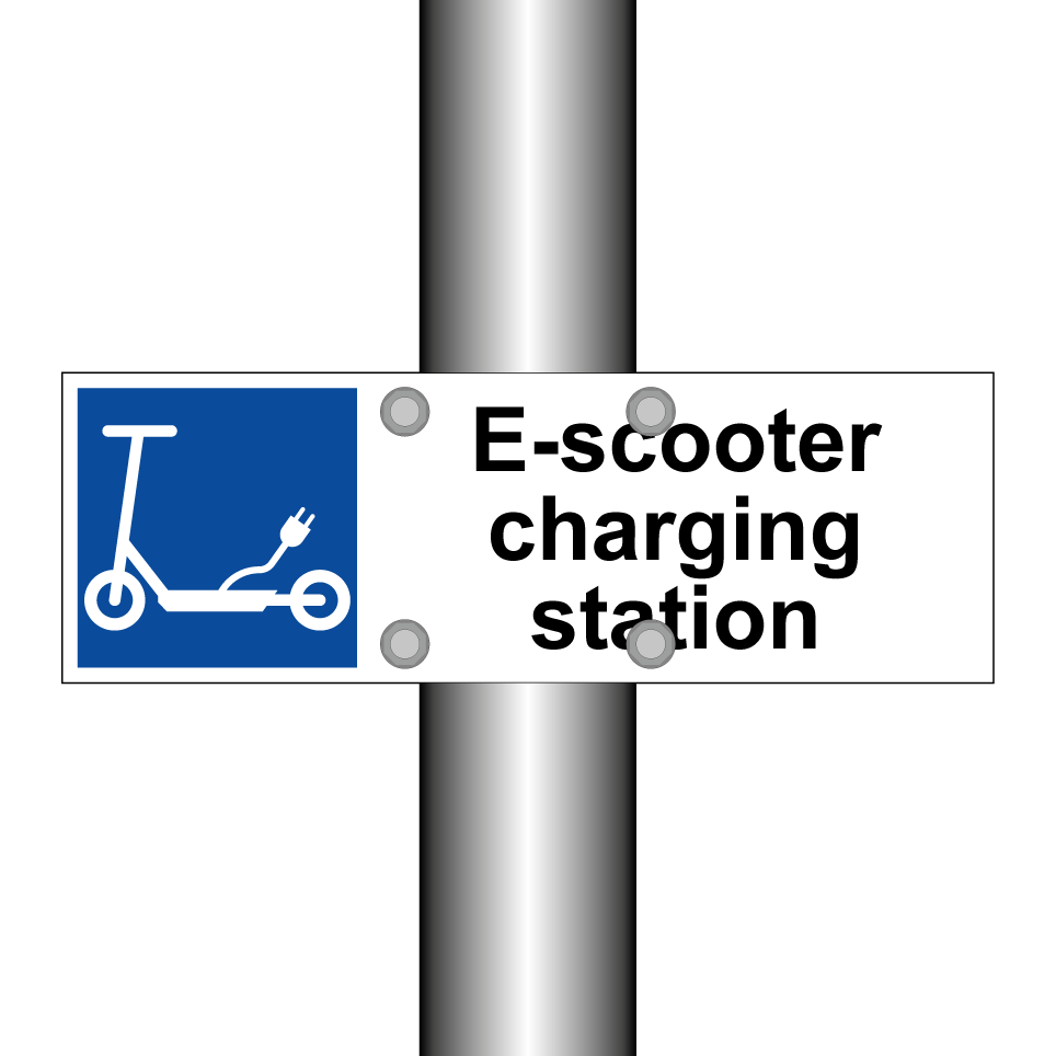 E-scooter charging station