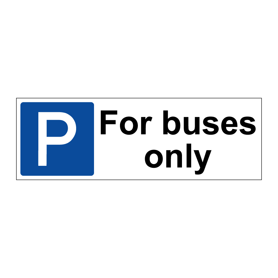 For buses only