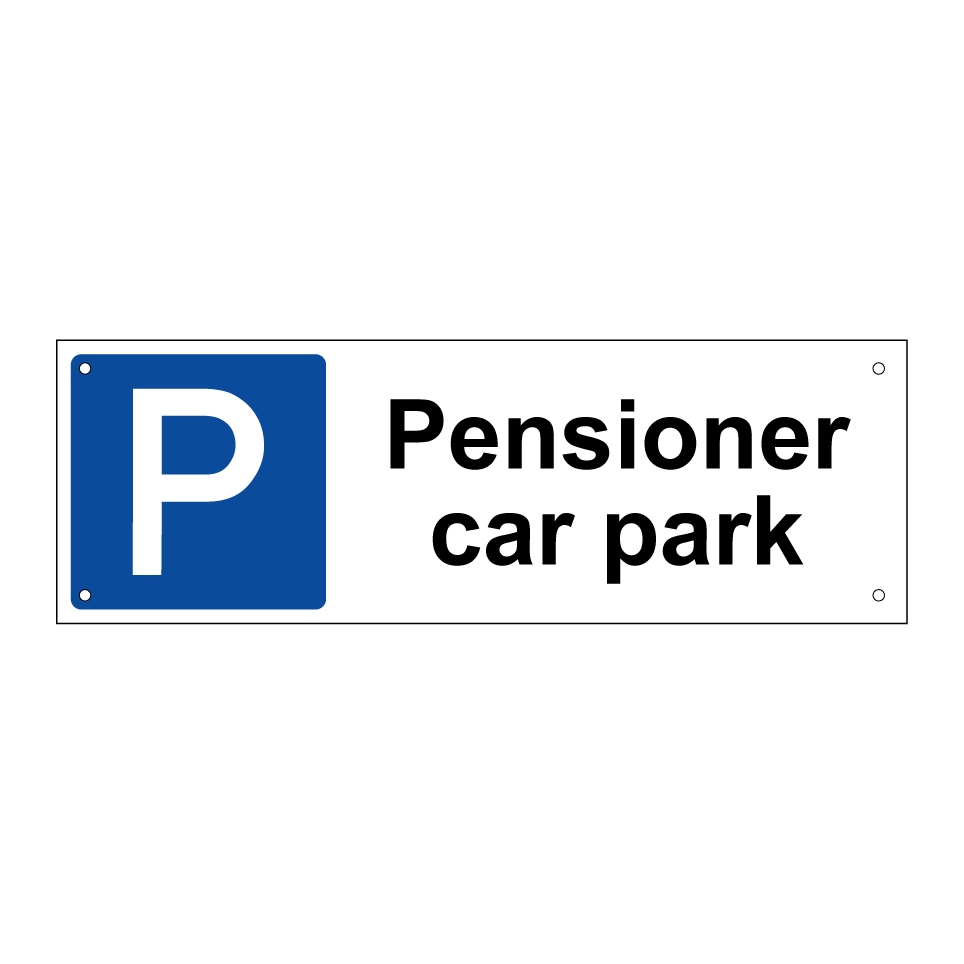 Pensioner car park