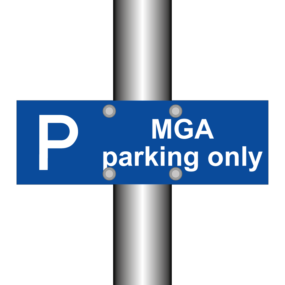 MGA parking only