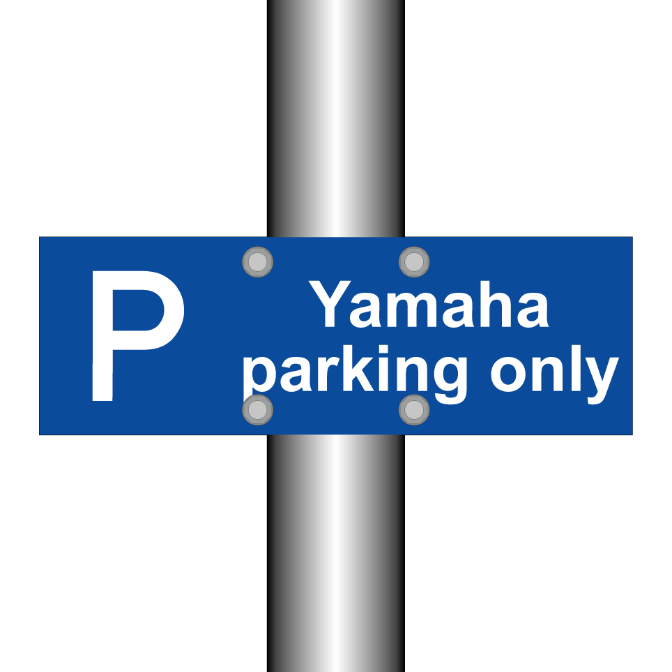Yamaha parking only