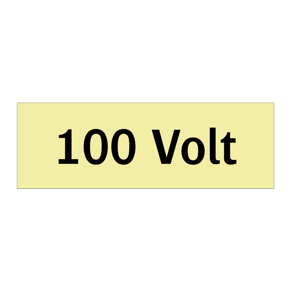 100 Volt