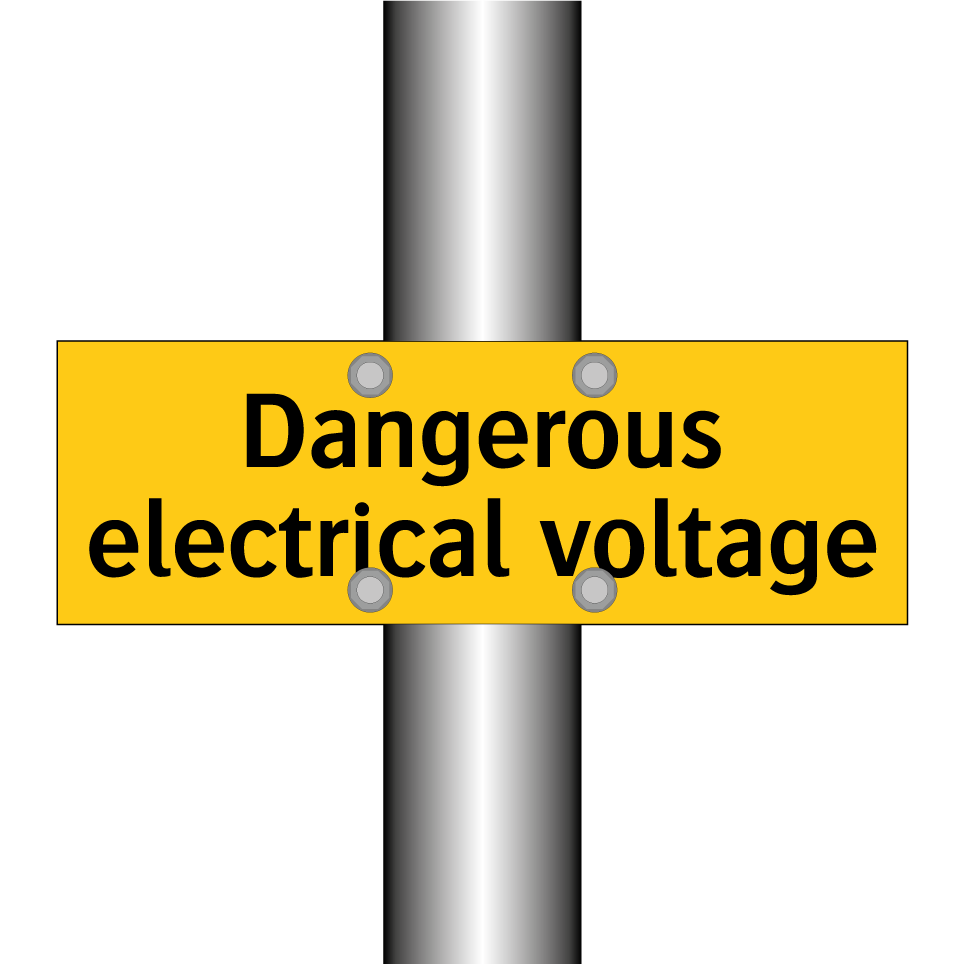 Dangerous electrical voltage