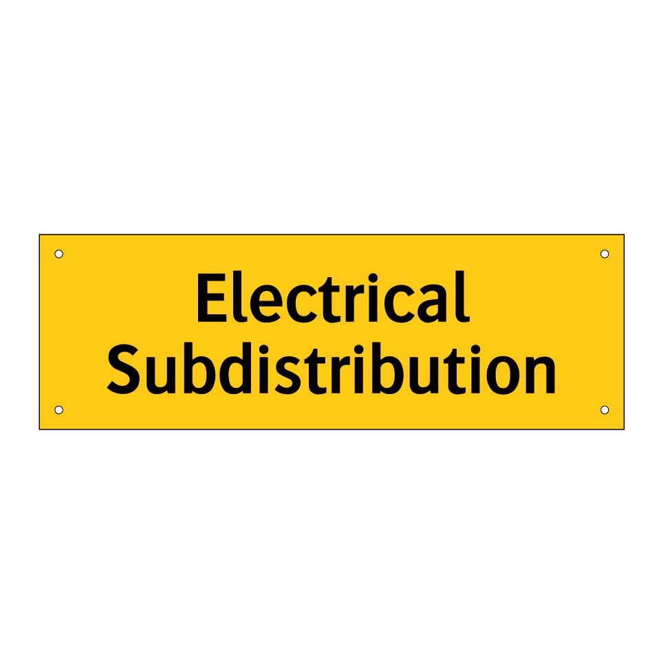 Electrical Subdistribution