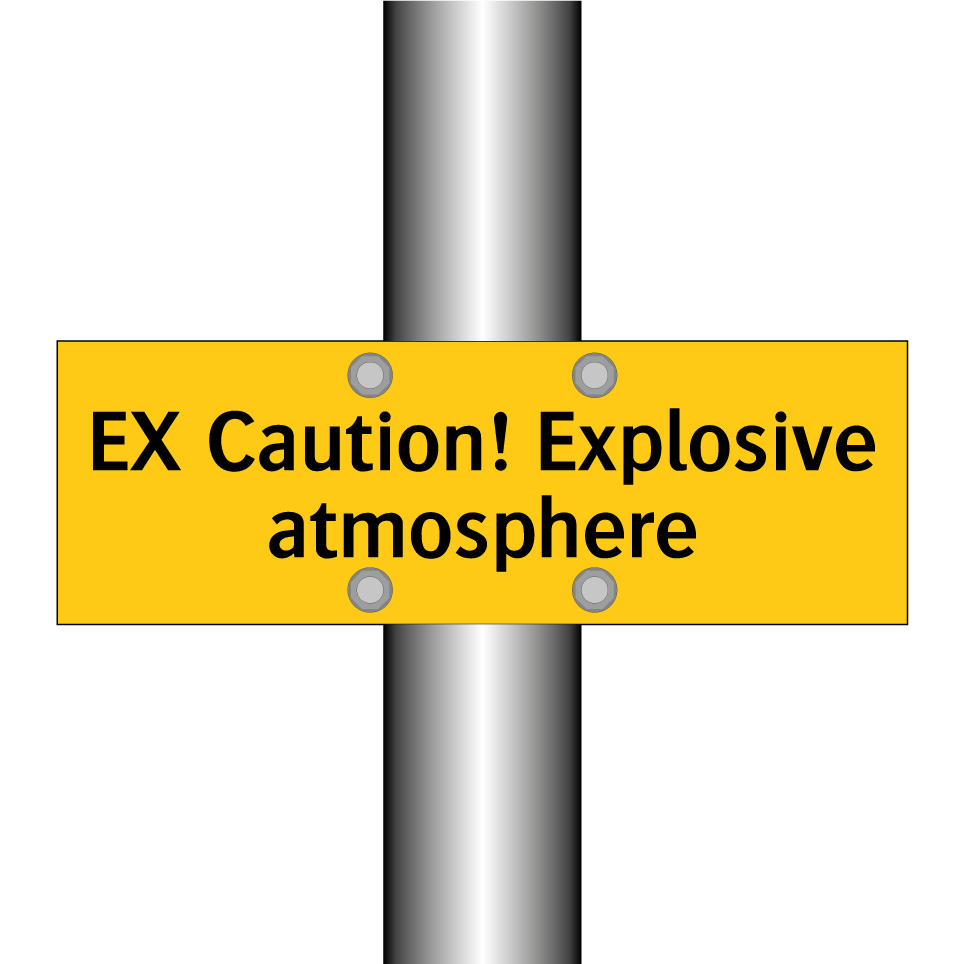 EX Caution! Explosive atmosphere