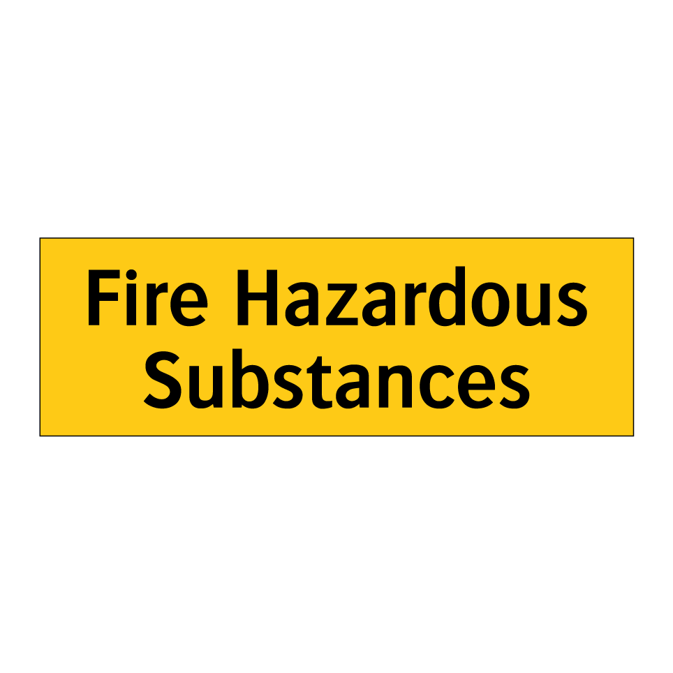 Fire Hazardous Substances