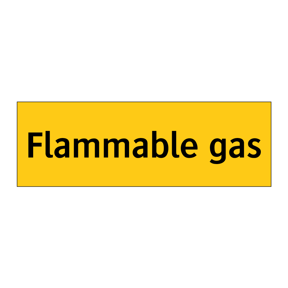 Flammable gas