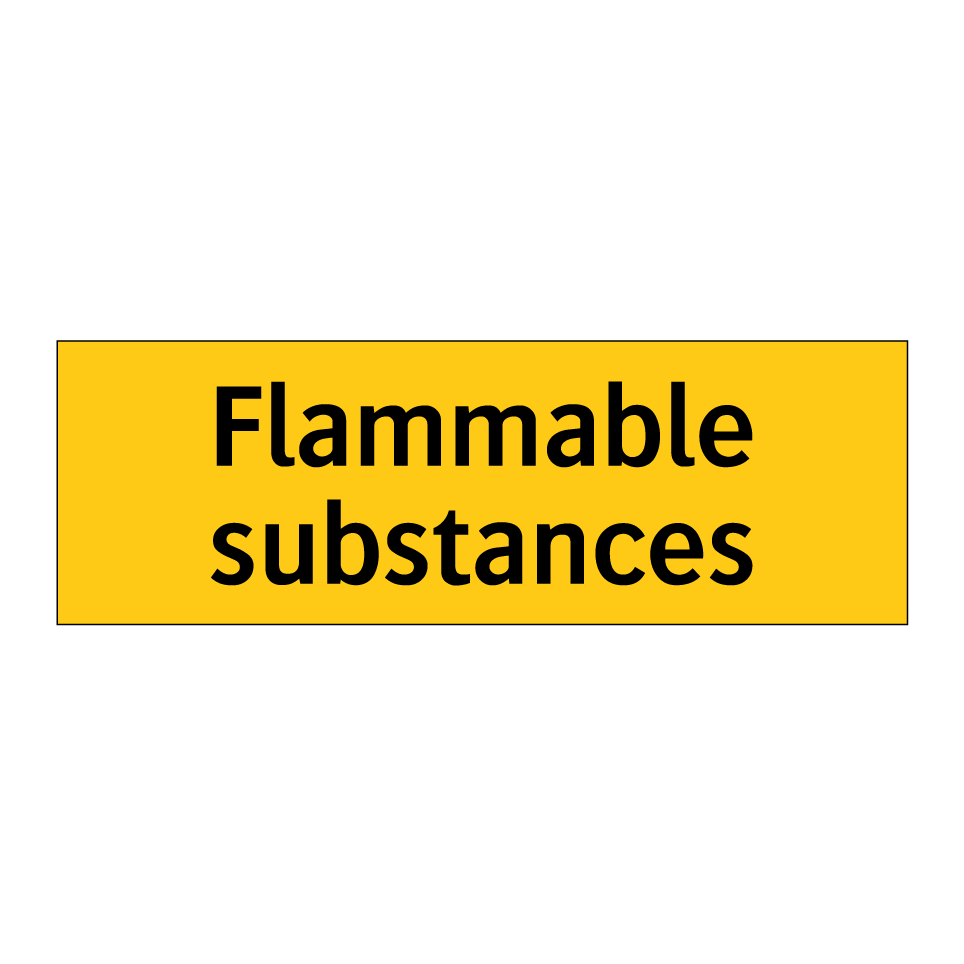 Flammable substances