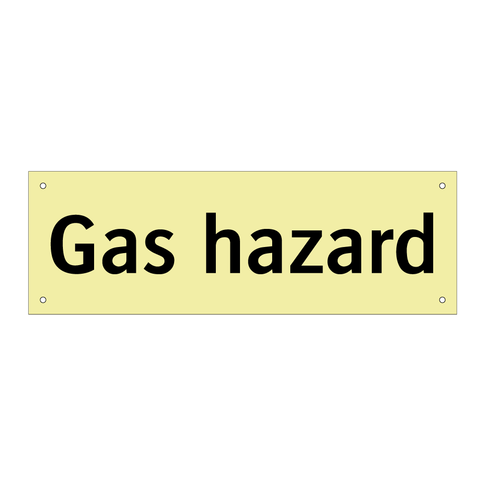 Gas hazard