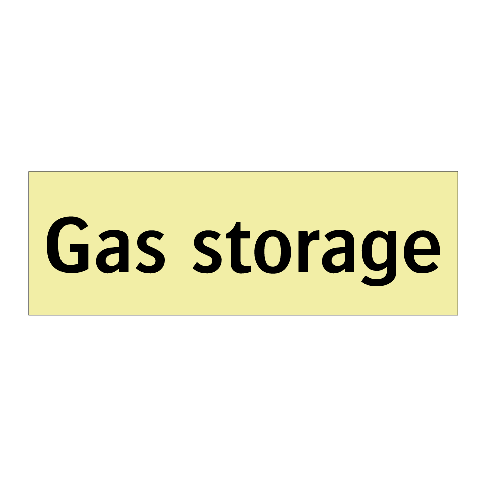 Gas storage