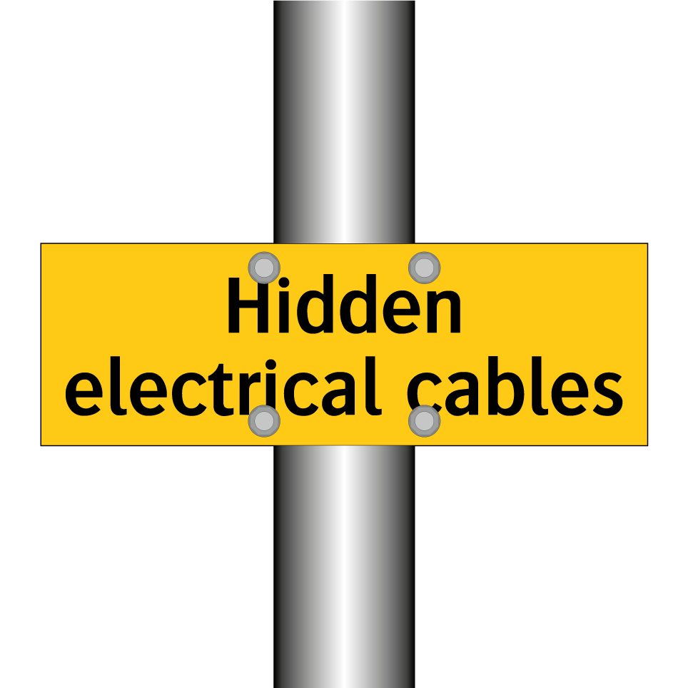 Hidden electrical cables