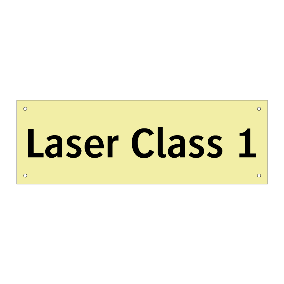 Laser Class 1