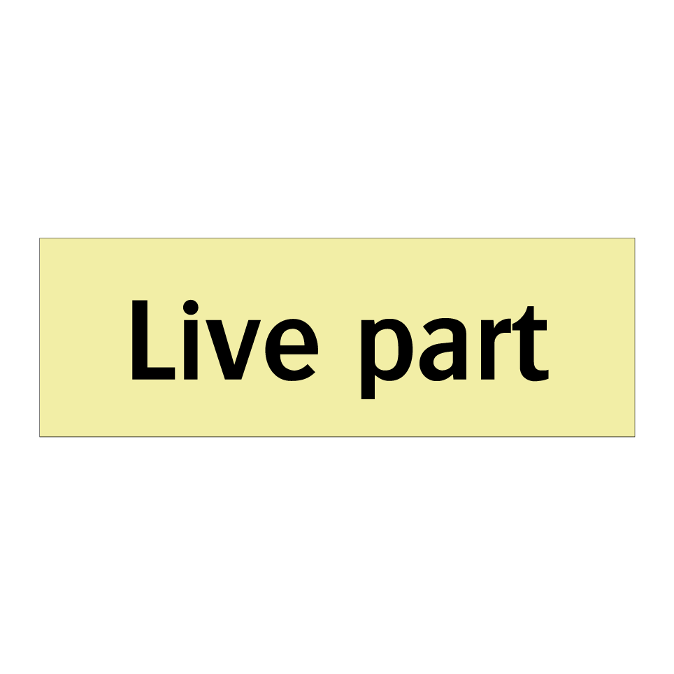 Live part