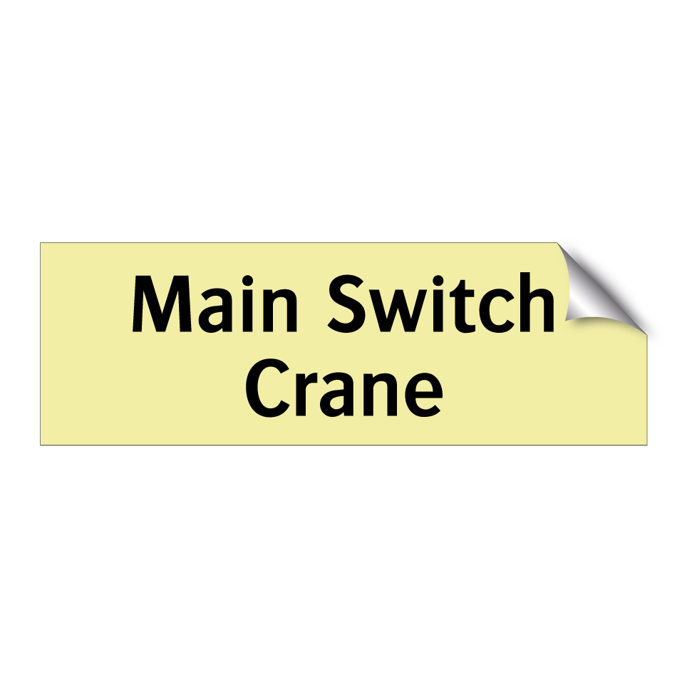 Main Switch Crane