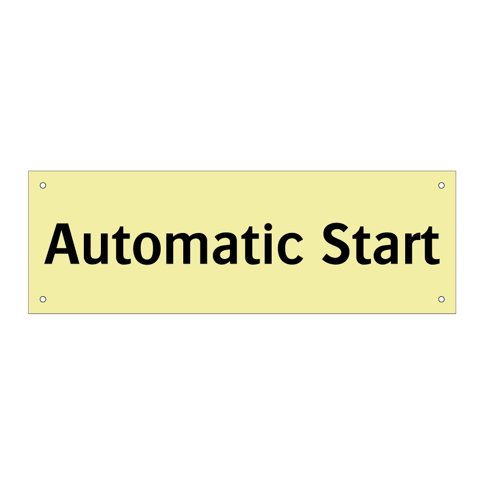 Automatic Start