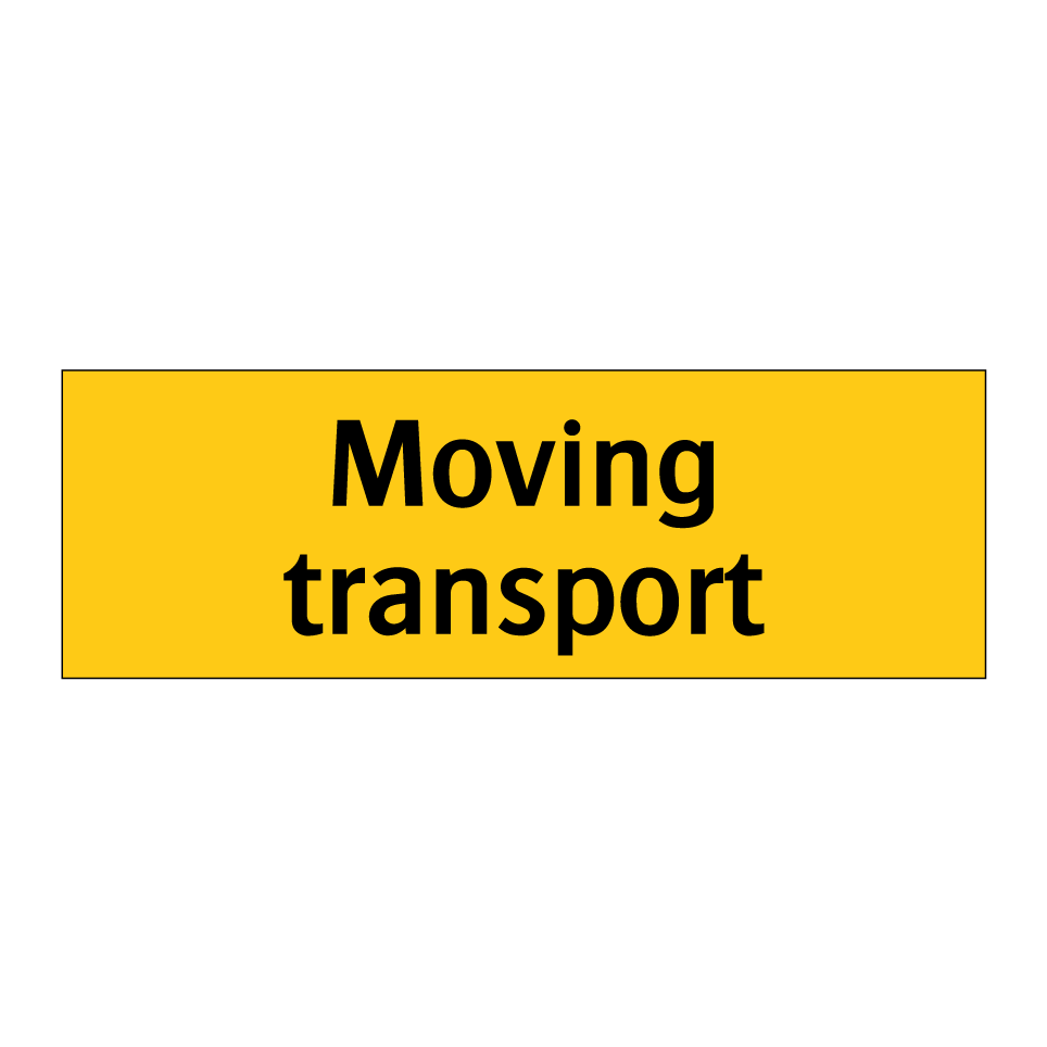 Moving transport