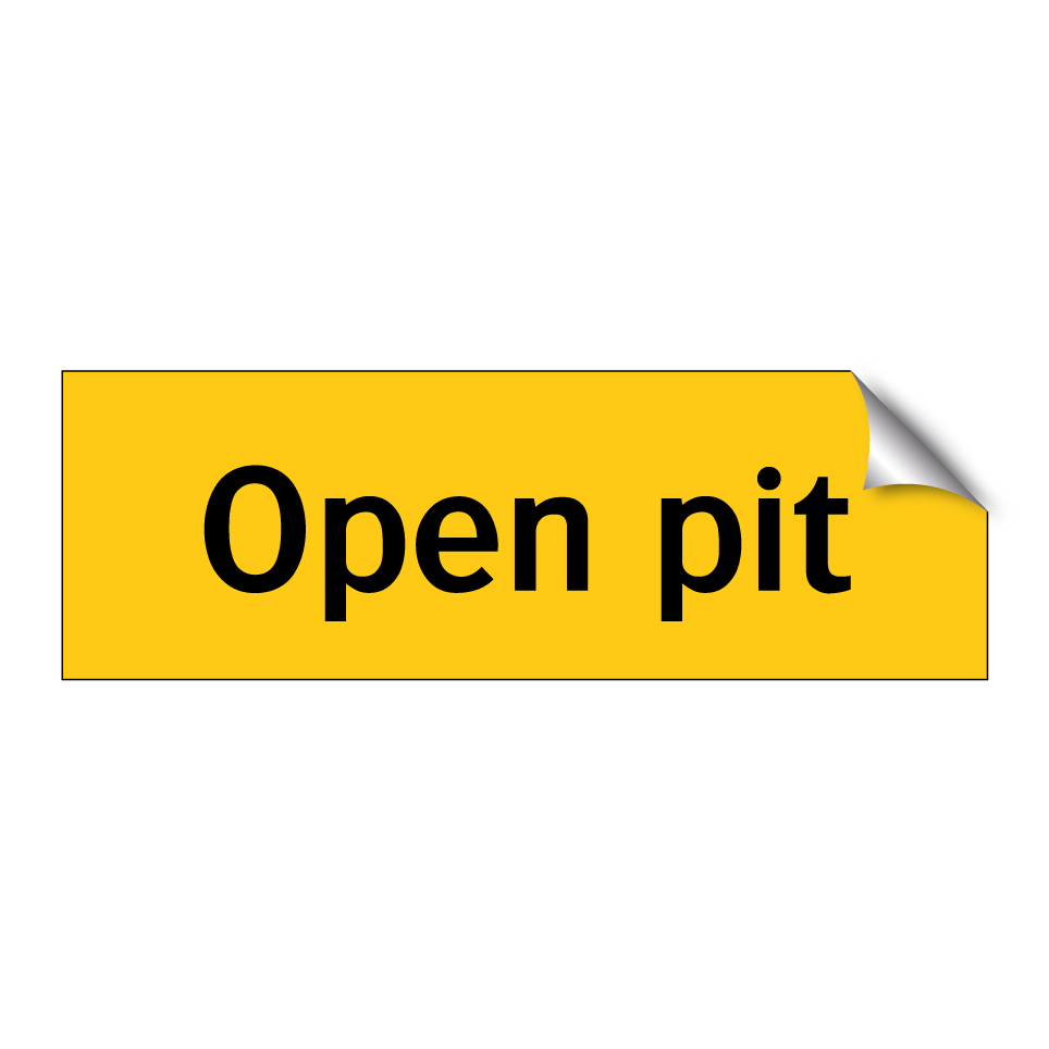 Open pit