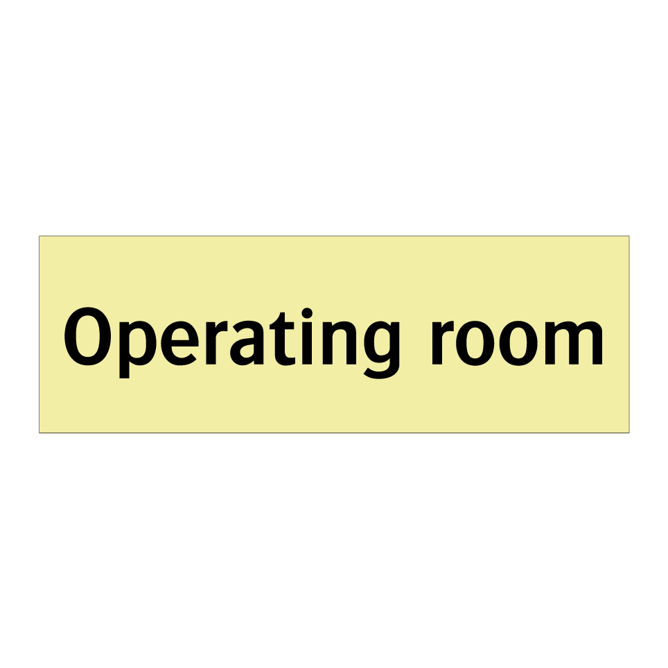 Operating room
