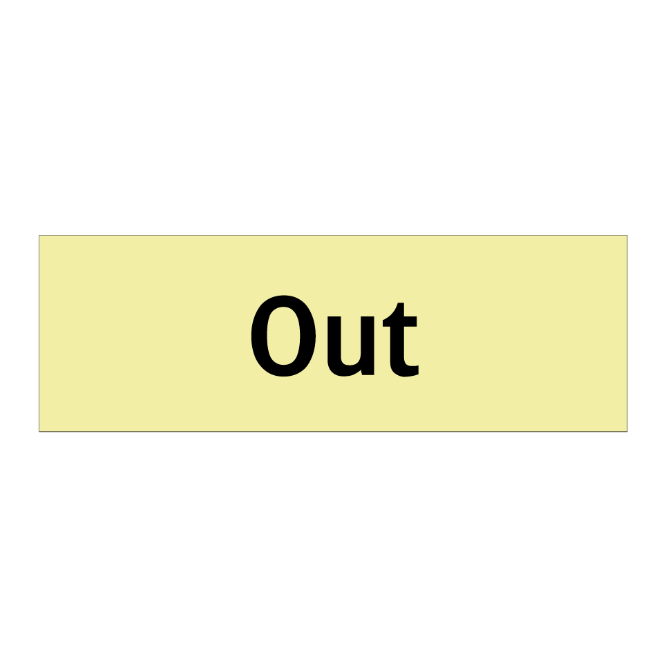 Out