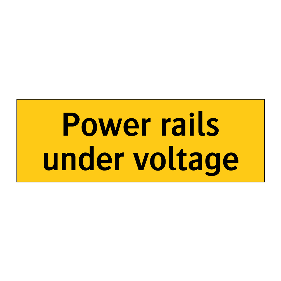 Power rails under voltage