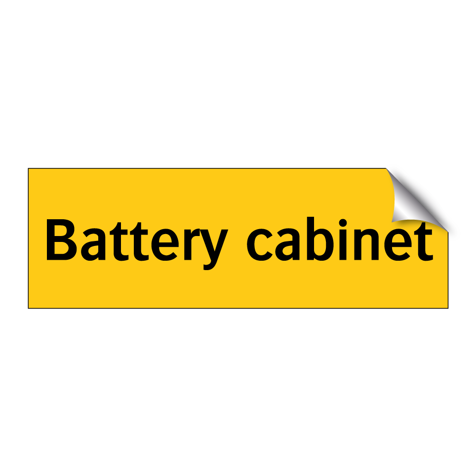 Battery cabinet