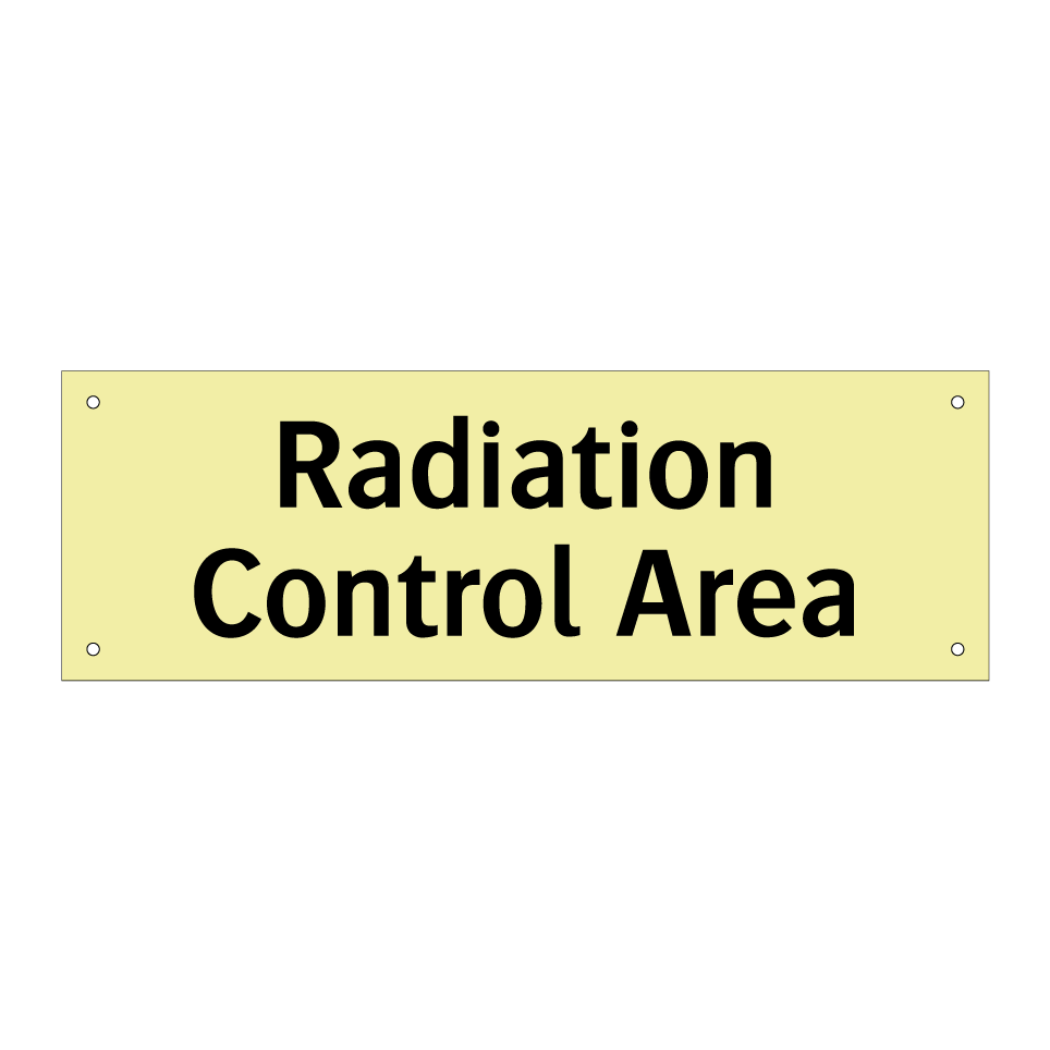 Radiation Control Area