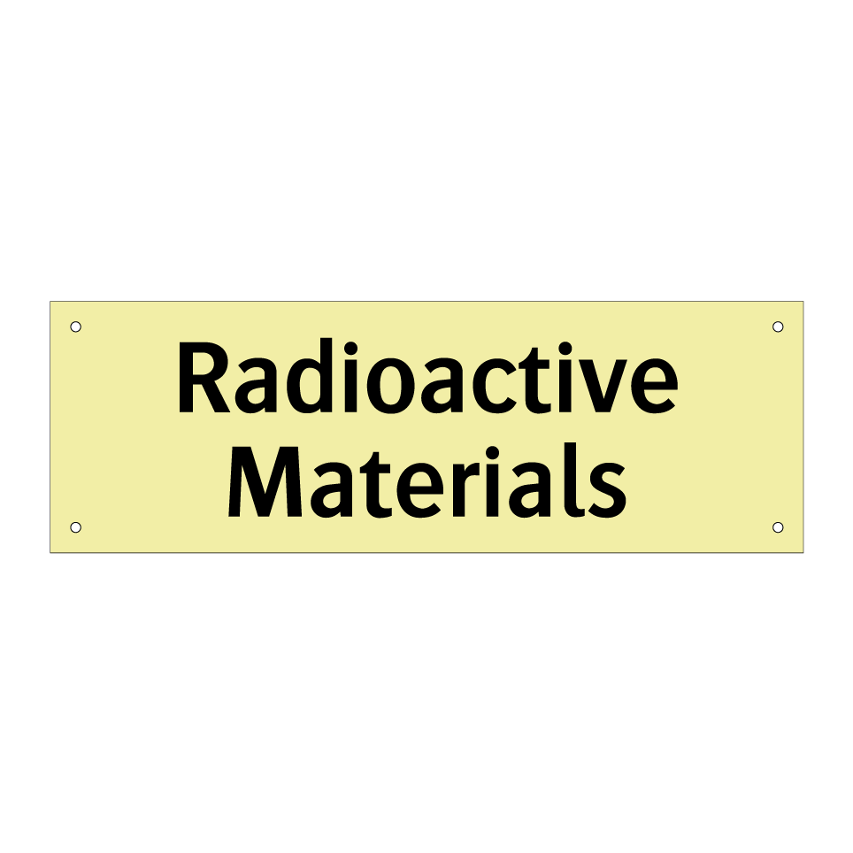Radioactive Materials